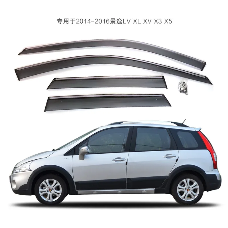 

for Special Dongfeng Jingyi lv xl xv x3x5 sunny and rain shield lengthened and thickened injection molded window rainproof