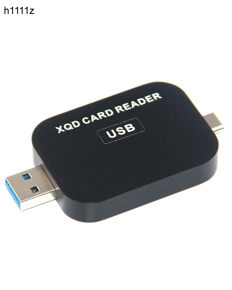 XQD Card Reader USB3.1 Type C & USB3.0 2in1 Card Reader High-speed SD Card Reader for SONY NIKON LUMIX Camera for Windows MAC OS