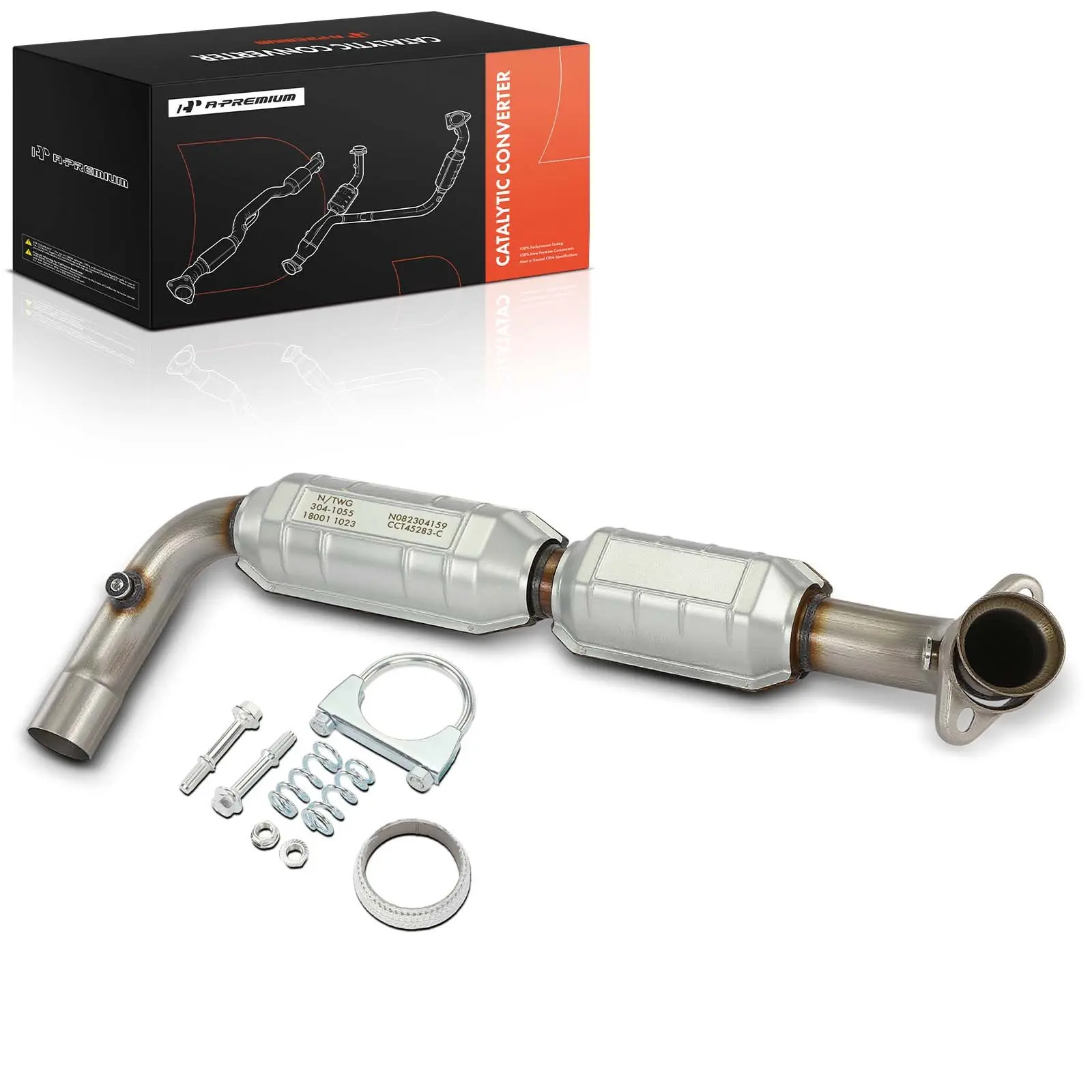 A-Premium Left Catalytic Converter for Ford E-150 E-250 2003-2007 E-150 Econoline 2000-2002 E-150 Club Wagon 2003-2005