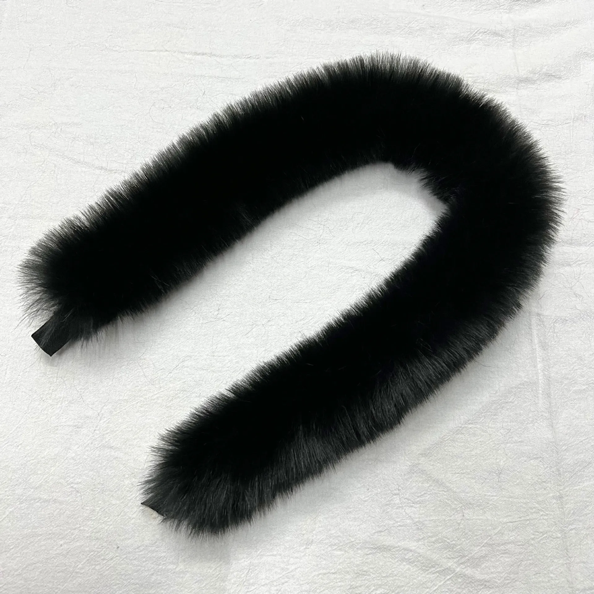 1M Faux  Fox Fur Fur Lace DIY Ornament Collar Christmas Decoration Accessories Burr Wool Tops Blinger