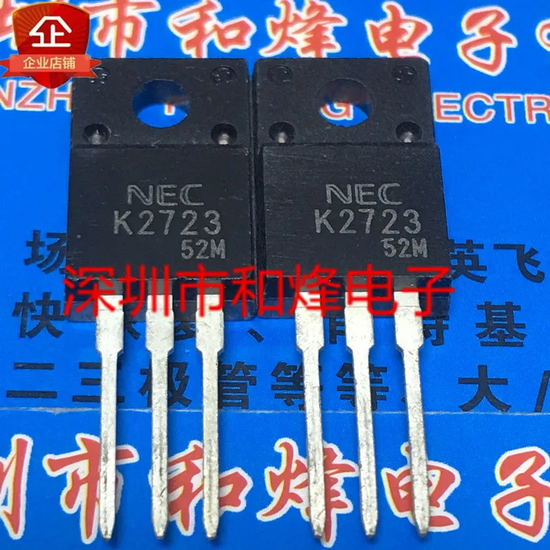 5PCS-10PCS 2SK2723 K2723 TO-220F 60V 25A ORIGINAL EM ESTOQUE