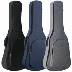 Zaino per chitarra standard/spesso da 36-41 pollici resistente all'acqua Oxford Farbric borsa per basso elettrico acustico custodia per musica classica