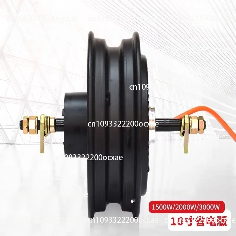 For 10 Inch Motor 60V, 72V, 96V. Electric Vehicle High-speed Modification Motor: 1500W, 2000W, 3000W
