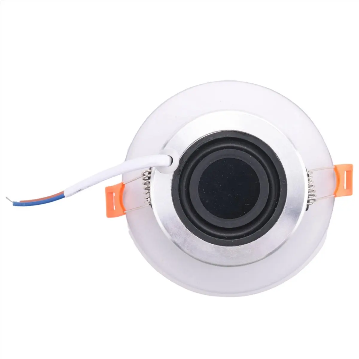

AABFK 2X 8 Ом 10 Вт Потолочный динамик для ванной комнаты Фоновая музыкальная система Влагостойкая алюминиевая банка Модный потолочный динамик