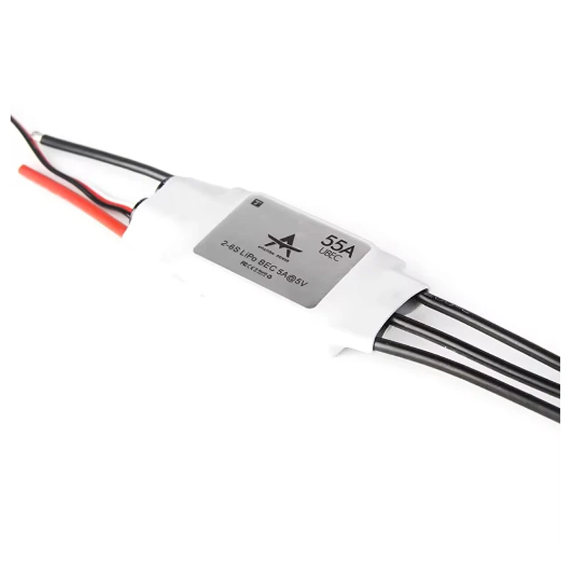 T-MOTOR at Series Esc at 55a Speed Controller 2-6s 5V/5a Rigid Wing Esc Support Benz Output for RC Rigid Wing Airplane RC Model