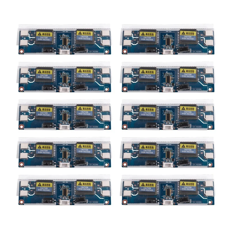 10X Universal CCFL Inverter LCD Laptop Monitor 4 Lamp 10-29V And 15-22 Inch Widescreen