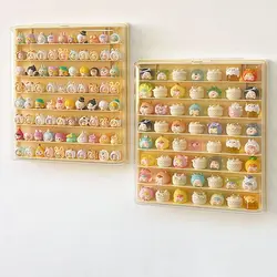 Storage Box 8 Layers Large Space Display Cabinet Hanging Wall Mounted Acrylic Transparent Lid Dolls Showing Box