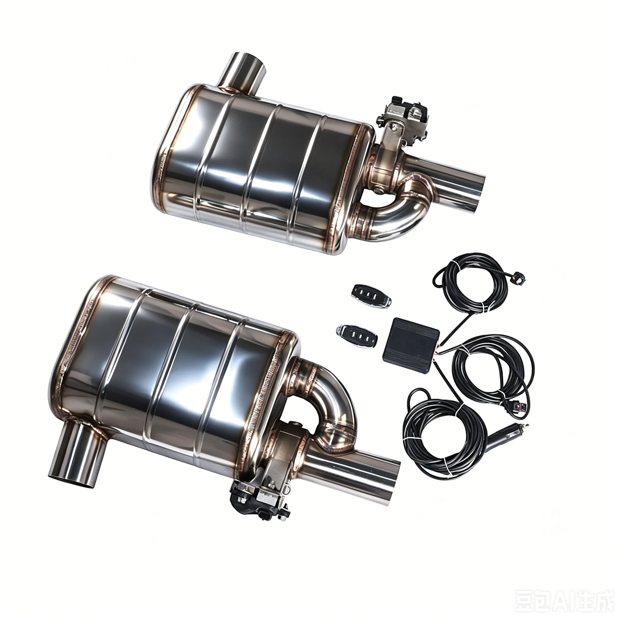 Best Sound Quality Universal Electronically Controlled Muffler High Performance 304 Stainless Steel Exhaust Pipe for Sports Cars