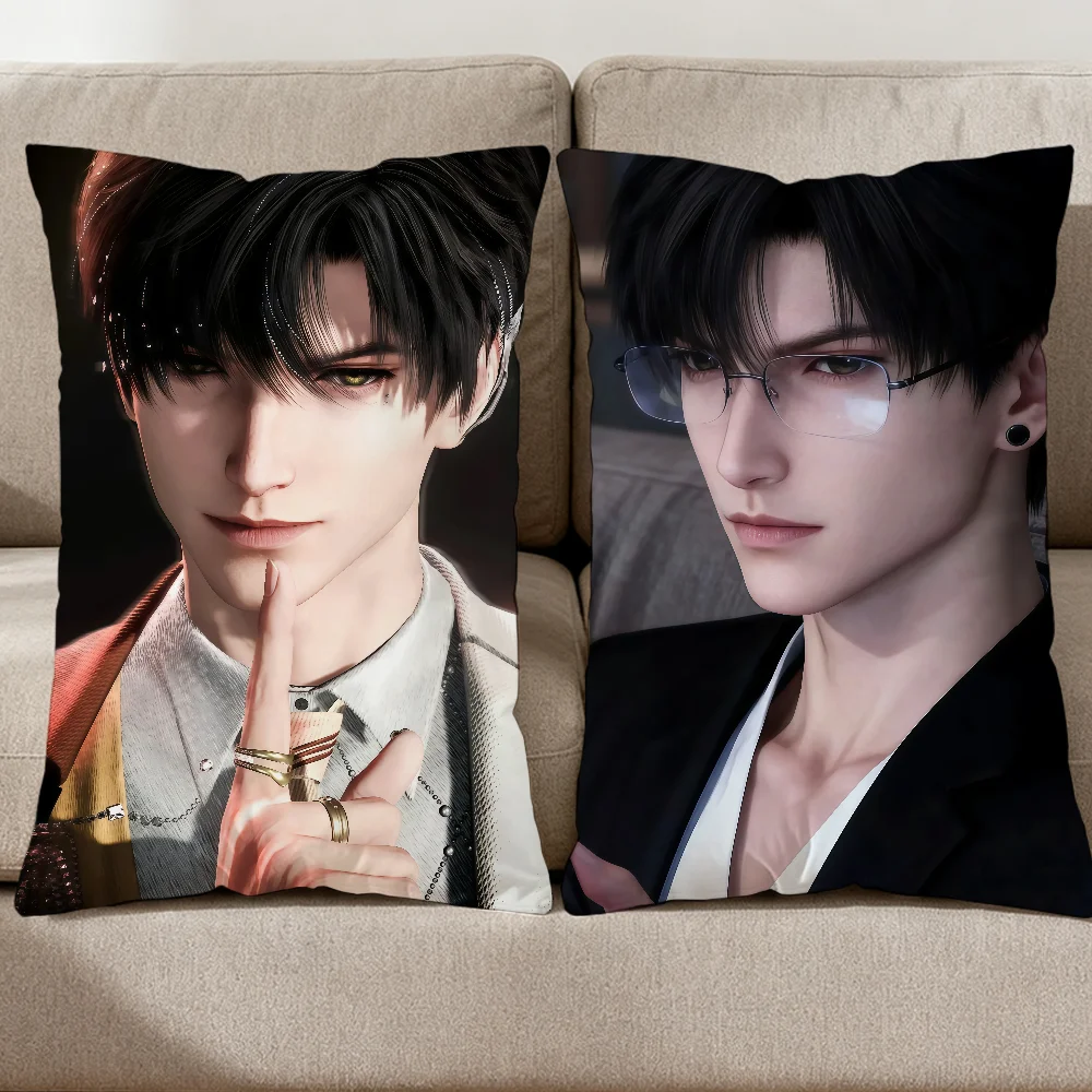 Cushion Cover Cool Decorative Rectangle Love Pillow Soft Deepspace Lumbar Pillowcase Zayne Bedroom Living Room Sofa Bed And Car