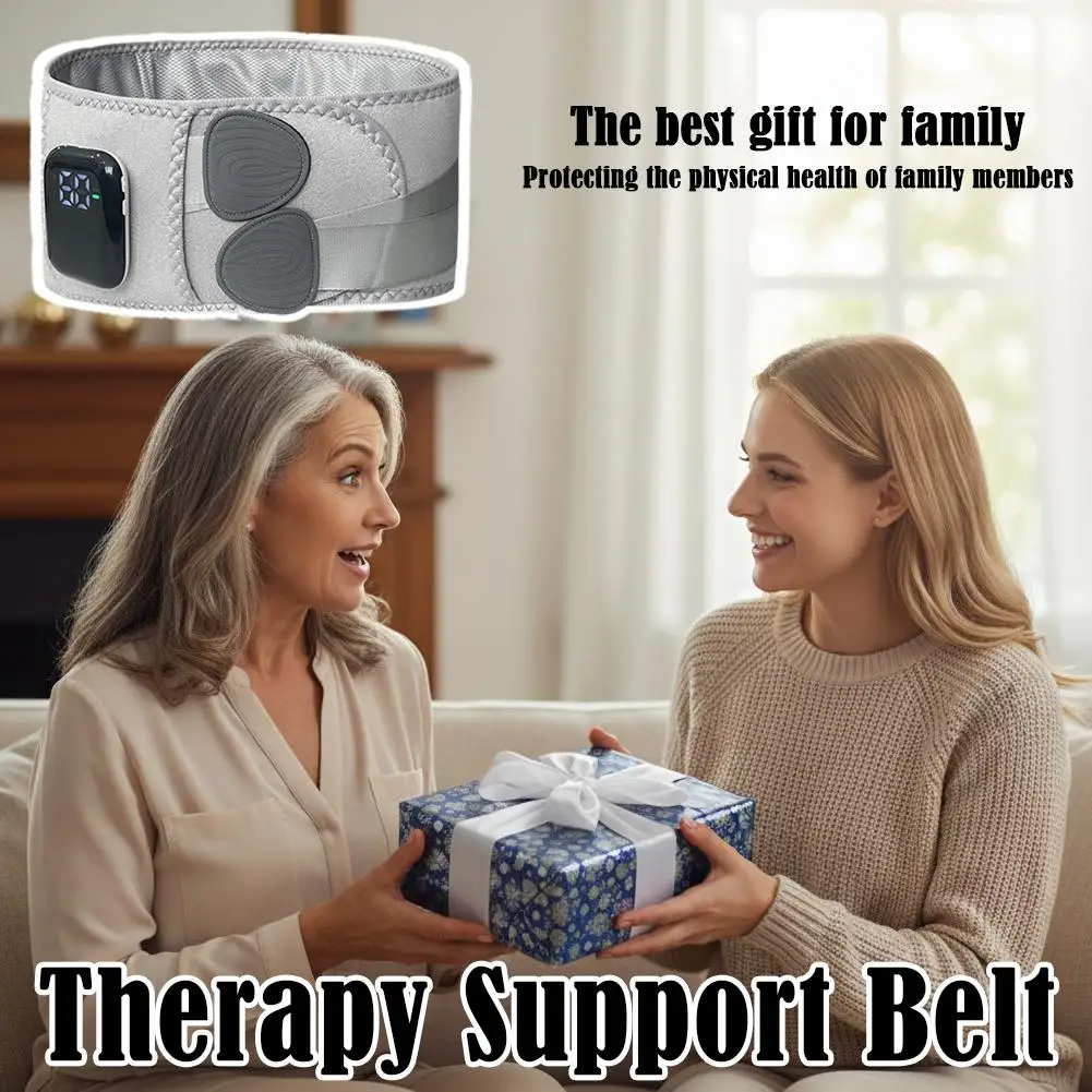 Beheizter Taillengürtel, heiße Kompresse, Infrarot-Doppelmotor, Vibration, Aufladen, Entspannung, Multifunktions-Massagegerät, warme Taille V4A1