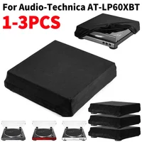 1-3 uds cubierta antipolvo para tocadiscos funda protectora antipolvo de LICRA funda para tocadiscos de alta elasticidad para Audio-Technica AT-LP60XBT