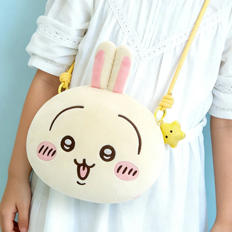 かわいい宇崎キャラクタークロスボディバッグ、女の子への記念日ギフト、漫画アニメバックパック、ベルベット素材、ユニセックス大人向け