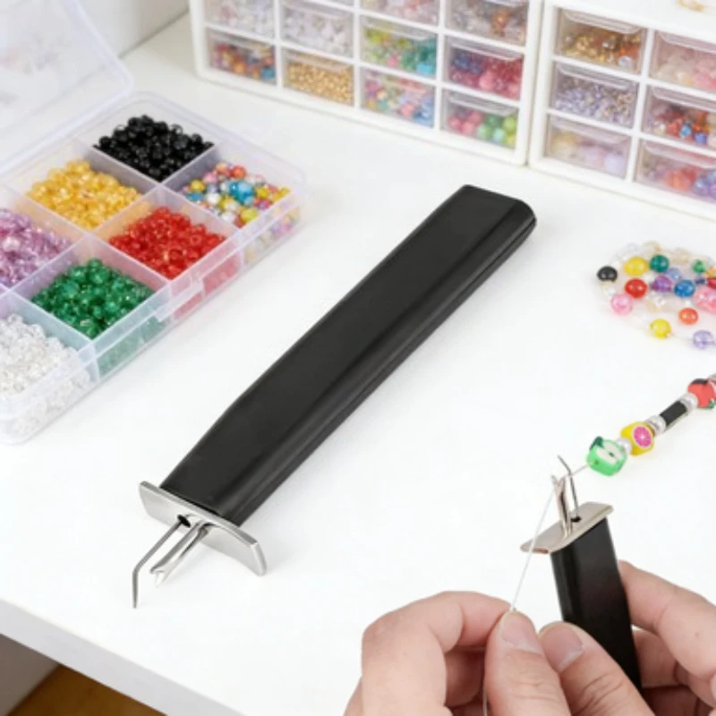 Beading Thread Knotter Beading Pearls Knotting Tool Knitting Needles Jewelry Bracelet DIY Making