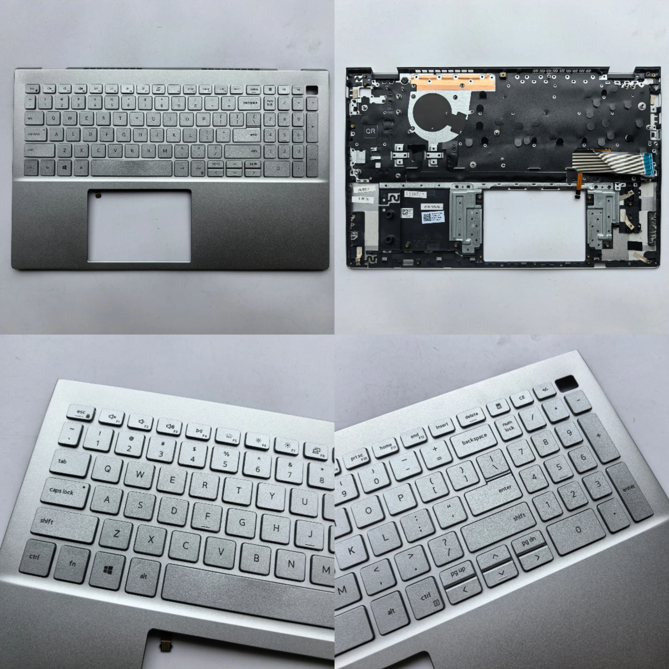 

Новая подставка для рук клавиатуры ноутбука с подсветкой США для Dell Inspiron 5501 5502 5504 5505
