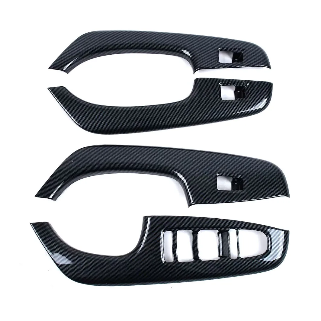 

FOR 23 Seal DMI Inner armrest modification accessories Carbon fiber pattern Window regulator switch button decoration