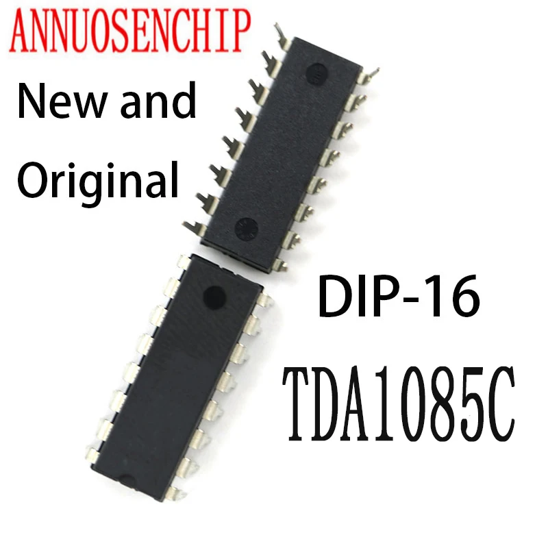 2PCS New And Original DIP-16 TDA1085 DIP16 TDA1085CG 1085C DIP TDA1085C