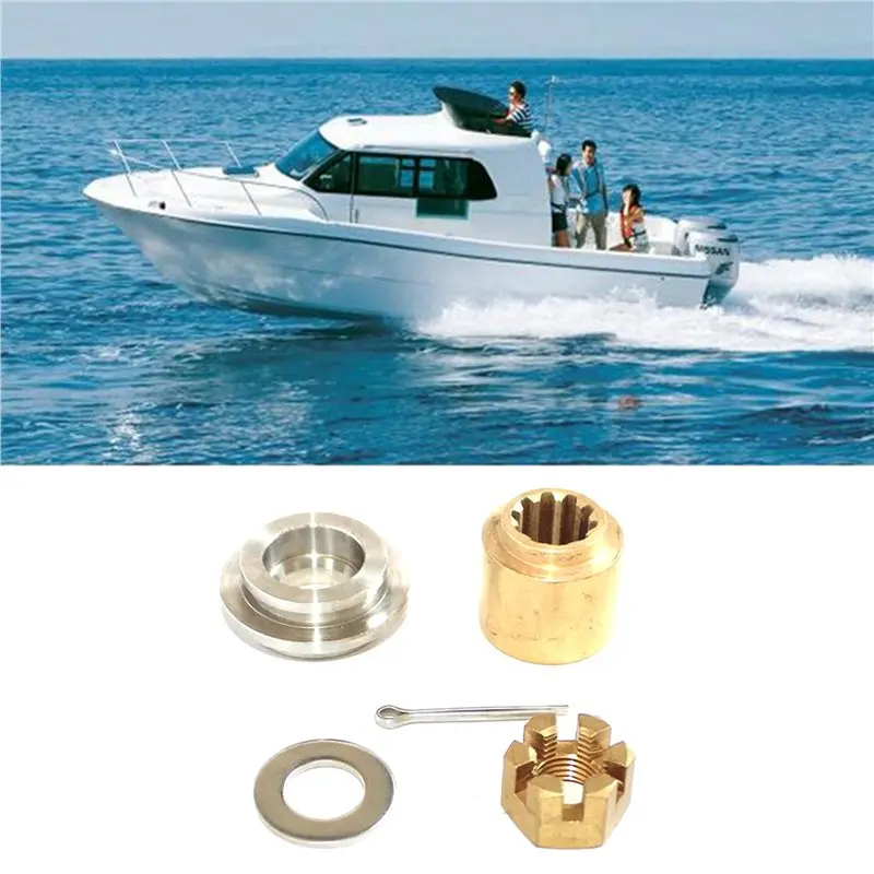 Reliable-3X Boat Engine Part For Yamaha 2-Stroke 30 HP Outboard Propeller Nut Spacer Locking Pin 6L2-45987-01