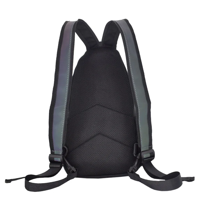 حقائب الصدر النسائية حقيبة كتف حقائب الظهر للجنسين في الهواء الطلق متعددة الوظائف حقائب الظهر الرجال مضيئة على ظهره حقائب الخصر العصرية