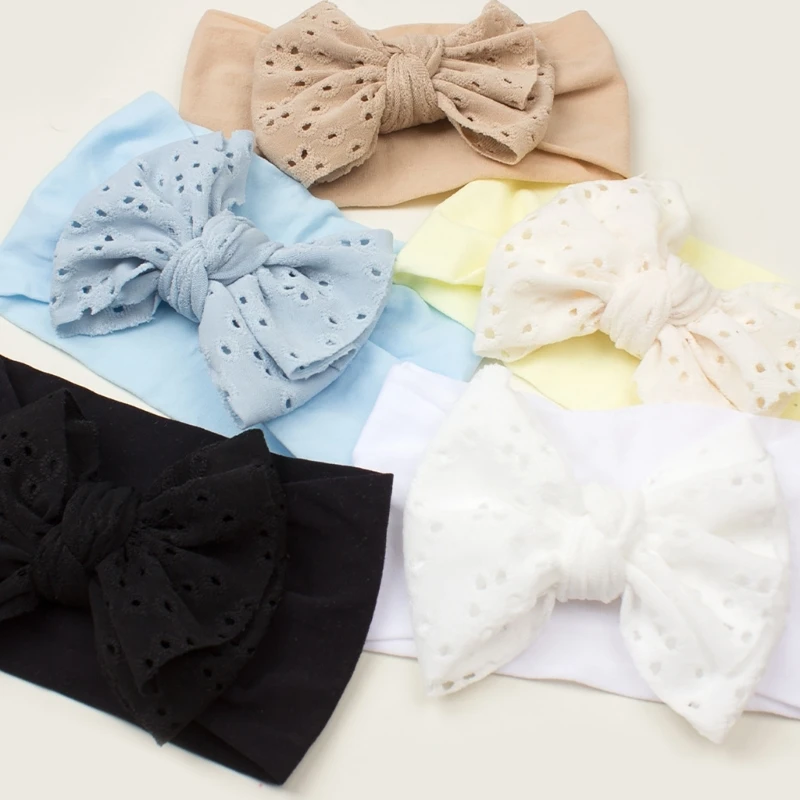 Stylish Baby Bow Headband Trendy Baby Turban Headband Trendy Bowknot Headband Elastic Hair Accessories for Infant Girls