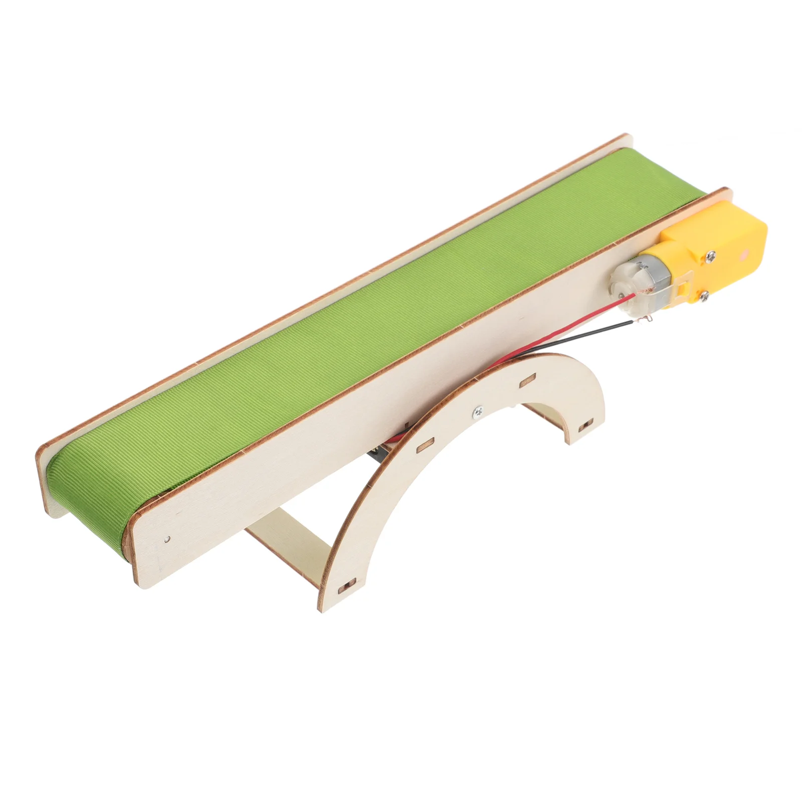 

Kit Electric Conveyor Belt Building Kits for Kids Woodworking Model Wooden Pupils