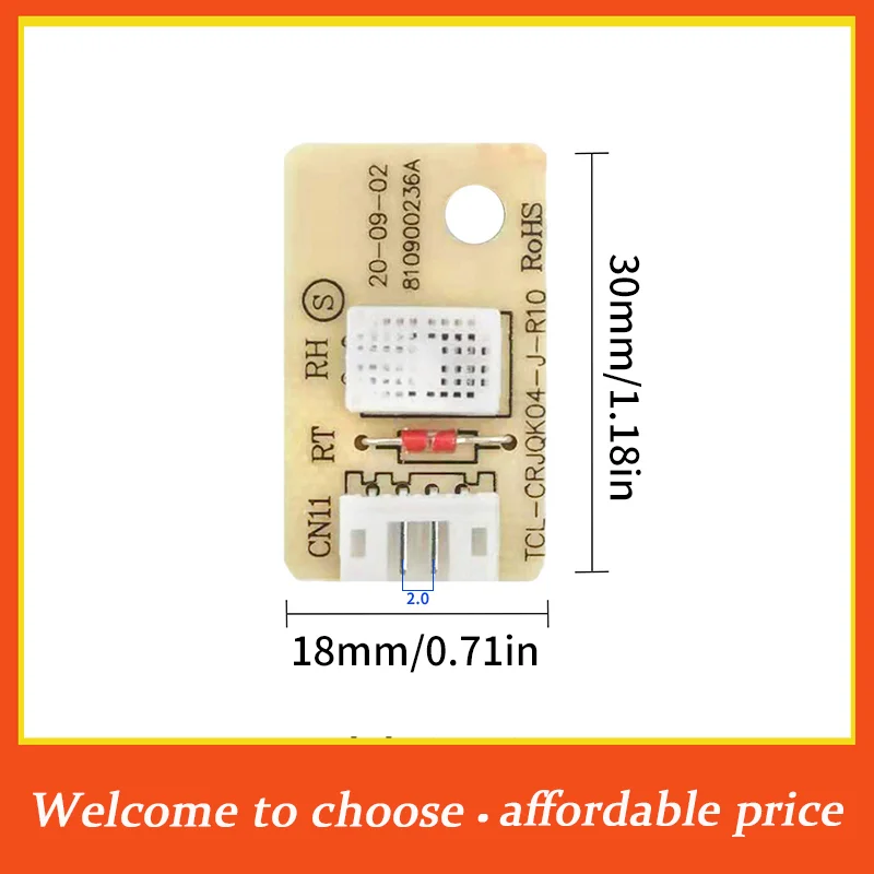 1PCS new Plastic Dehumidifier Humidity Sensor Board Temperature And Humidity Probe For Humidifier