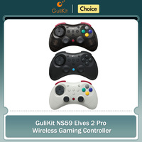GuliKit NS59 Elves 2 Pro Wireless Gaming Controller with Hall Joystick for Nintendo Switch 1/2/ Android/PC/IOS/Windows Gamepad
