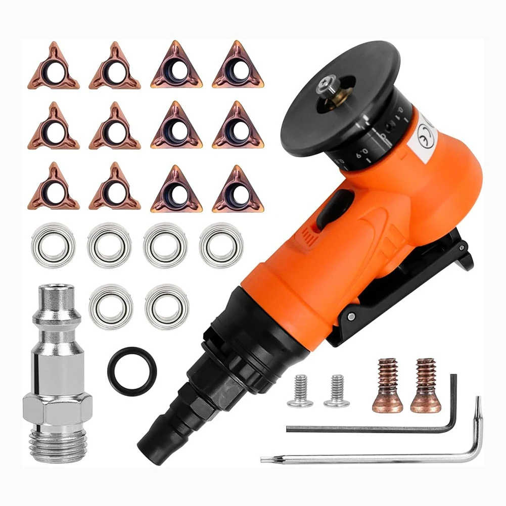 A36T-Mini Chamfering Machine,Handheld Air Bevelingmachine Pneumatic Tool Air Beveling Tool Edge Beveler