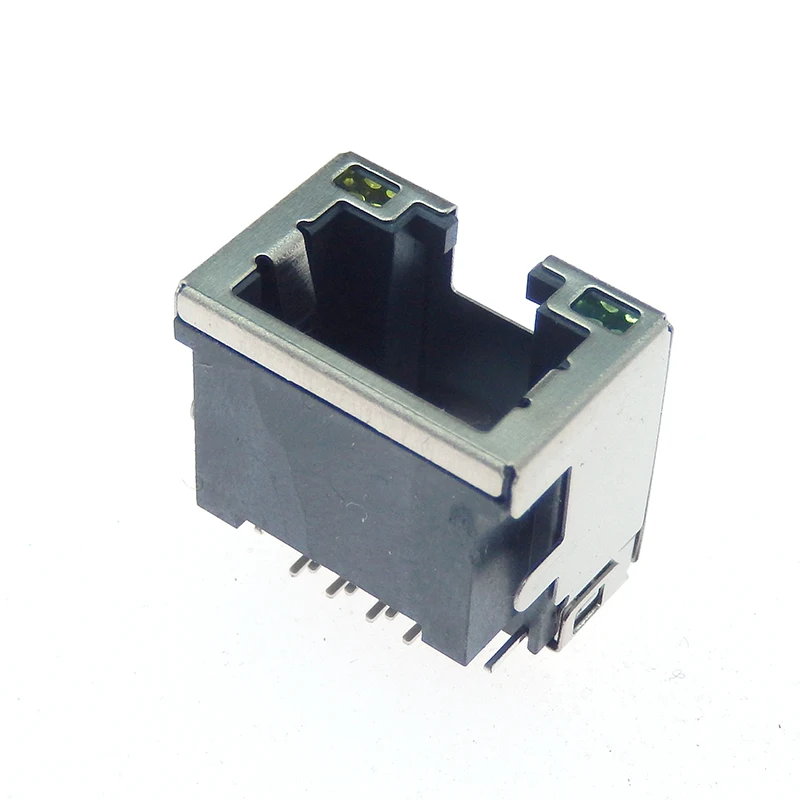 5PCS SP32 RJ45 Network Ethernet FEMALE SOCKET 8P8C female jack connector shield Broken board sunken board