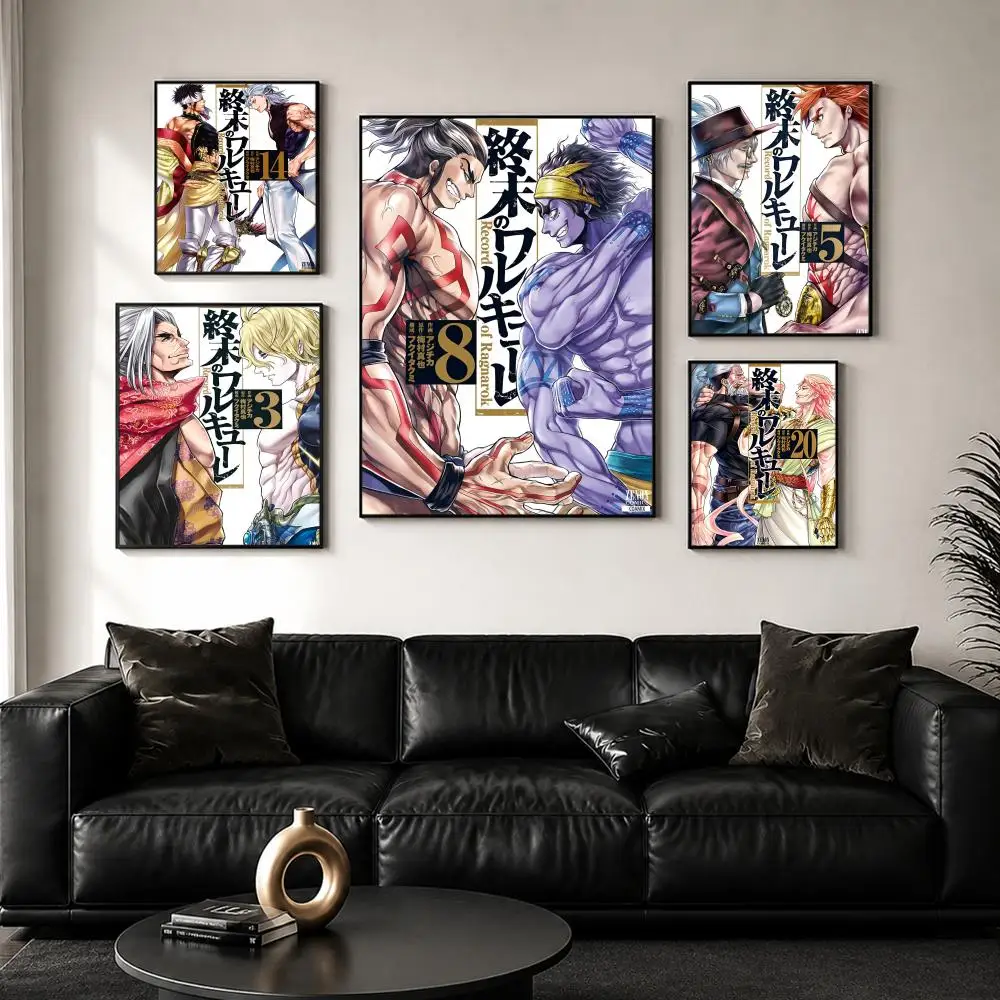 S-shuumatsu no valkyrie Painting Calligraphy Wall Art Canvas Poster Premium Home Decor Print for Living Room Bedroom