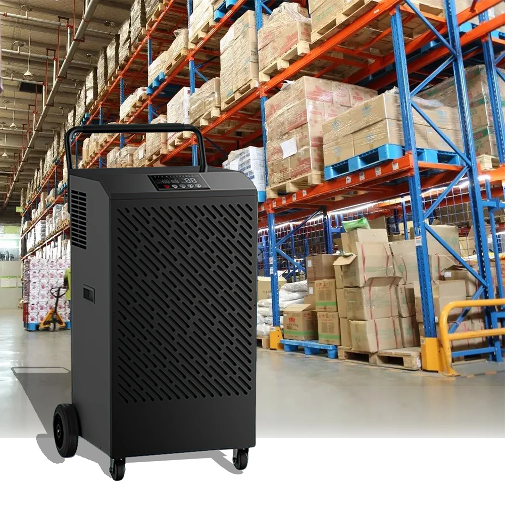 Intelligent Control Humidity 250L/D Commercial Dehumidifier With Pump