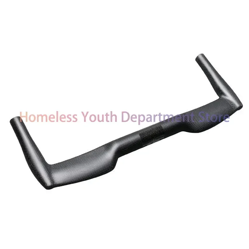 New Road bike glossy matt 3K full carbon fibre rest handlebar TT style Fixed Gear bicycle carbon handlebar ox horn 25.4/31.8mm