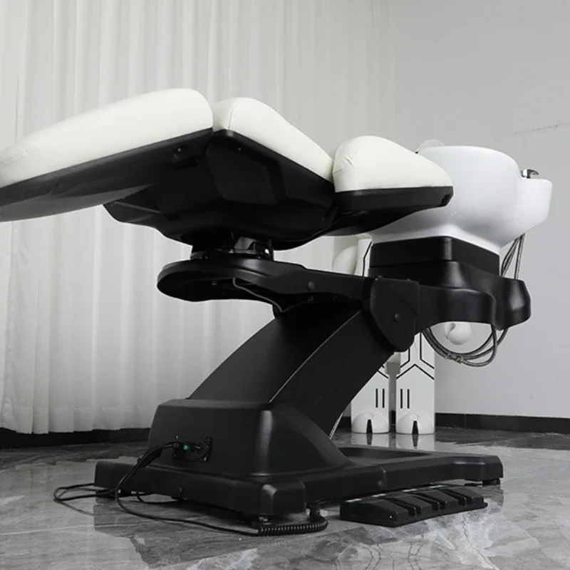 شامبو سبا سرير تصفيف كرسي صالون تجميل غسل كراسي نسائية آلة الشعر مغسلة المهنية Behandelstoel ماكياج غسل