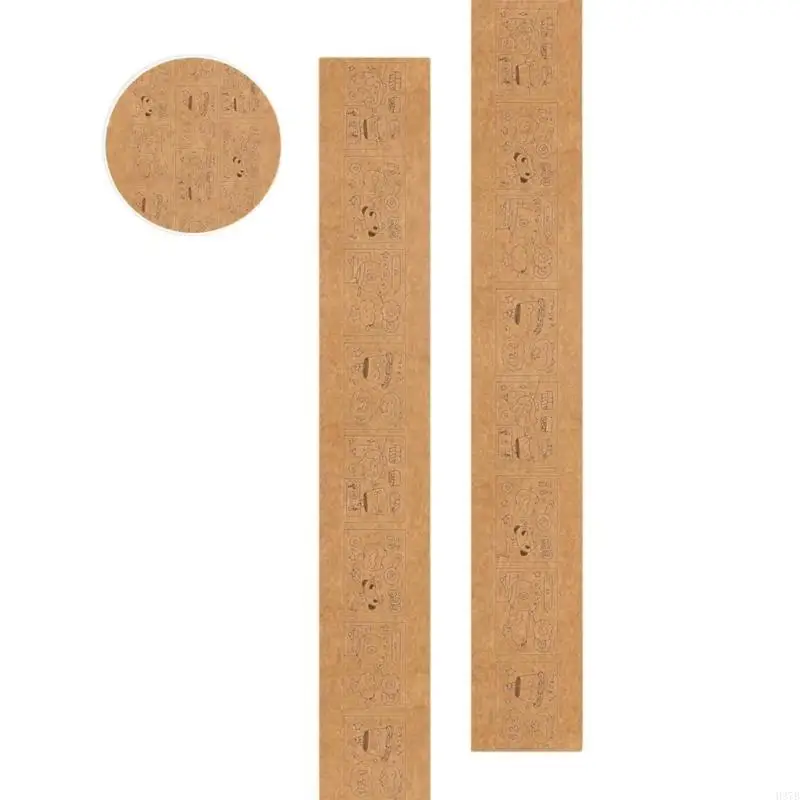 H37B Adorável fita washis fita decorativa Fita conta mão artistas Fita máscara para scrapbooking decoração cuidada