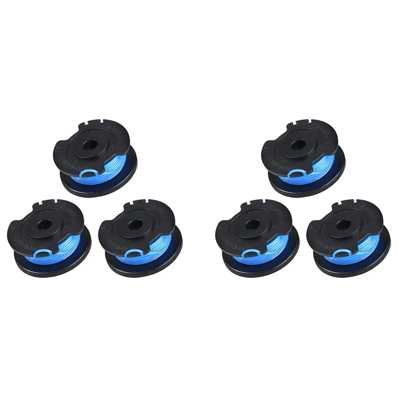 A93E-6Pack String Trimmer Replacement Spool Line 29252 29092 For Greenworks 20V 24V 40V 80V Weed Eater Cordless Trimmer