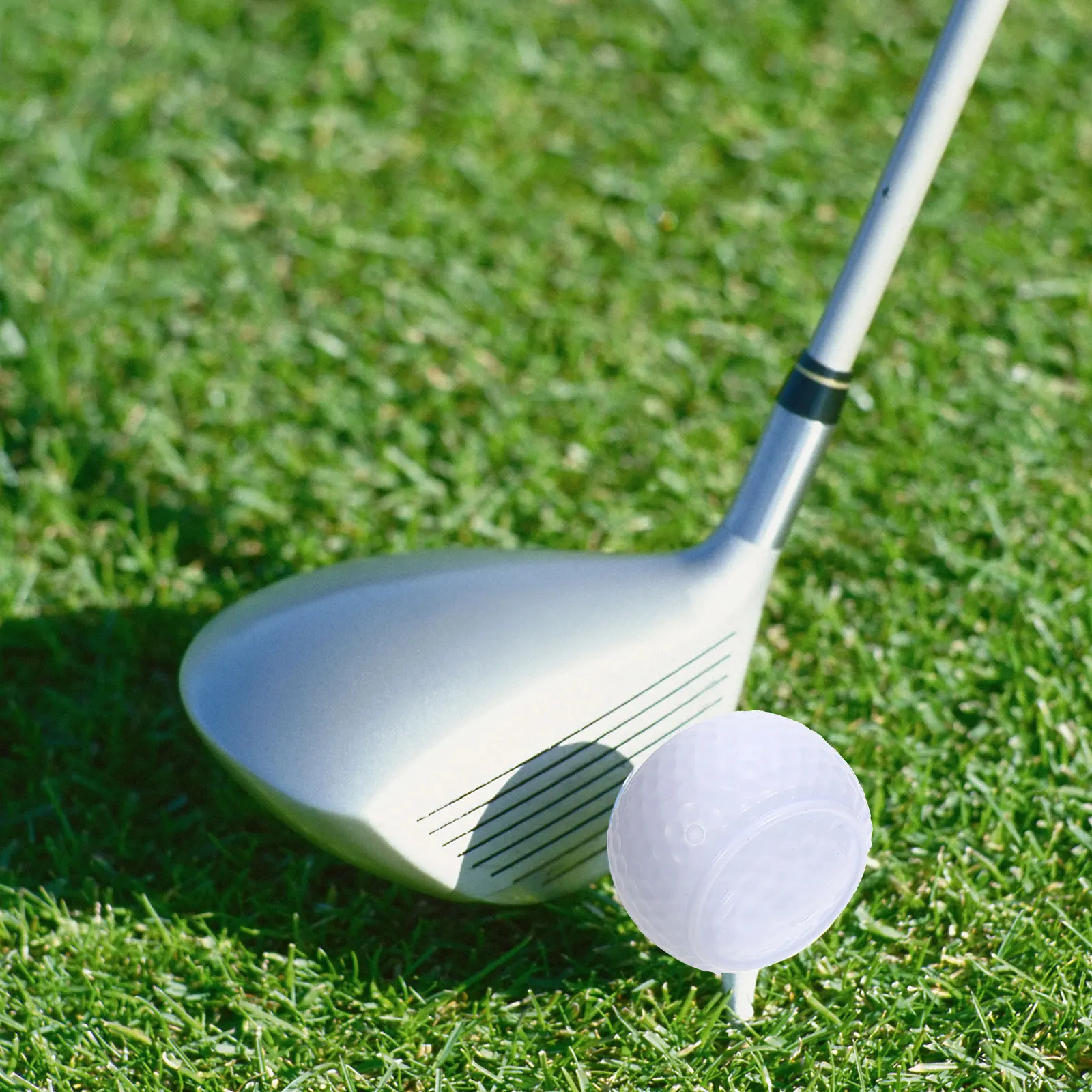 

Soft Golf Putter Practice Ball Flat Putting Major Synthetic Rubber Indoor Balls