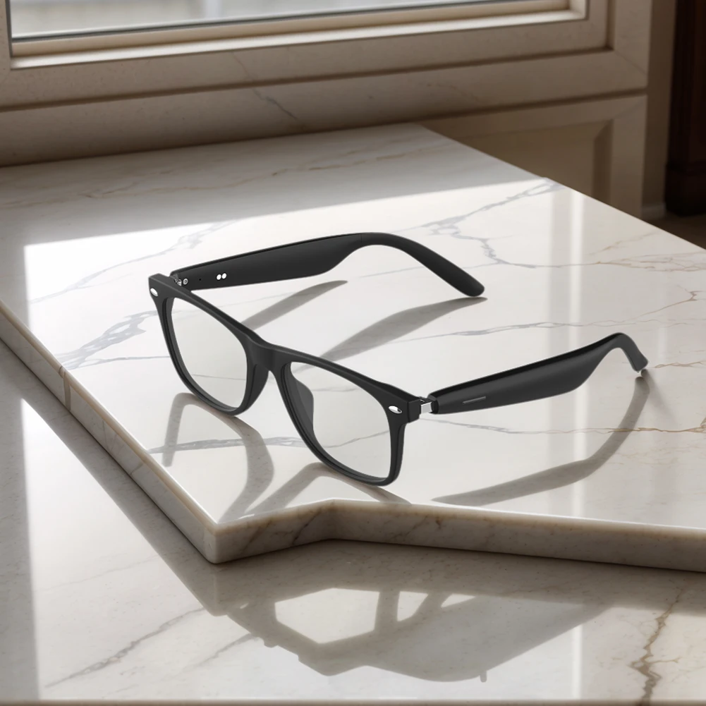 

Умные очки с ИИ-переводчиком, Bluetooth-гарнитура, беспроводные наушники-очки для мужчин и женщин