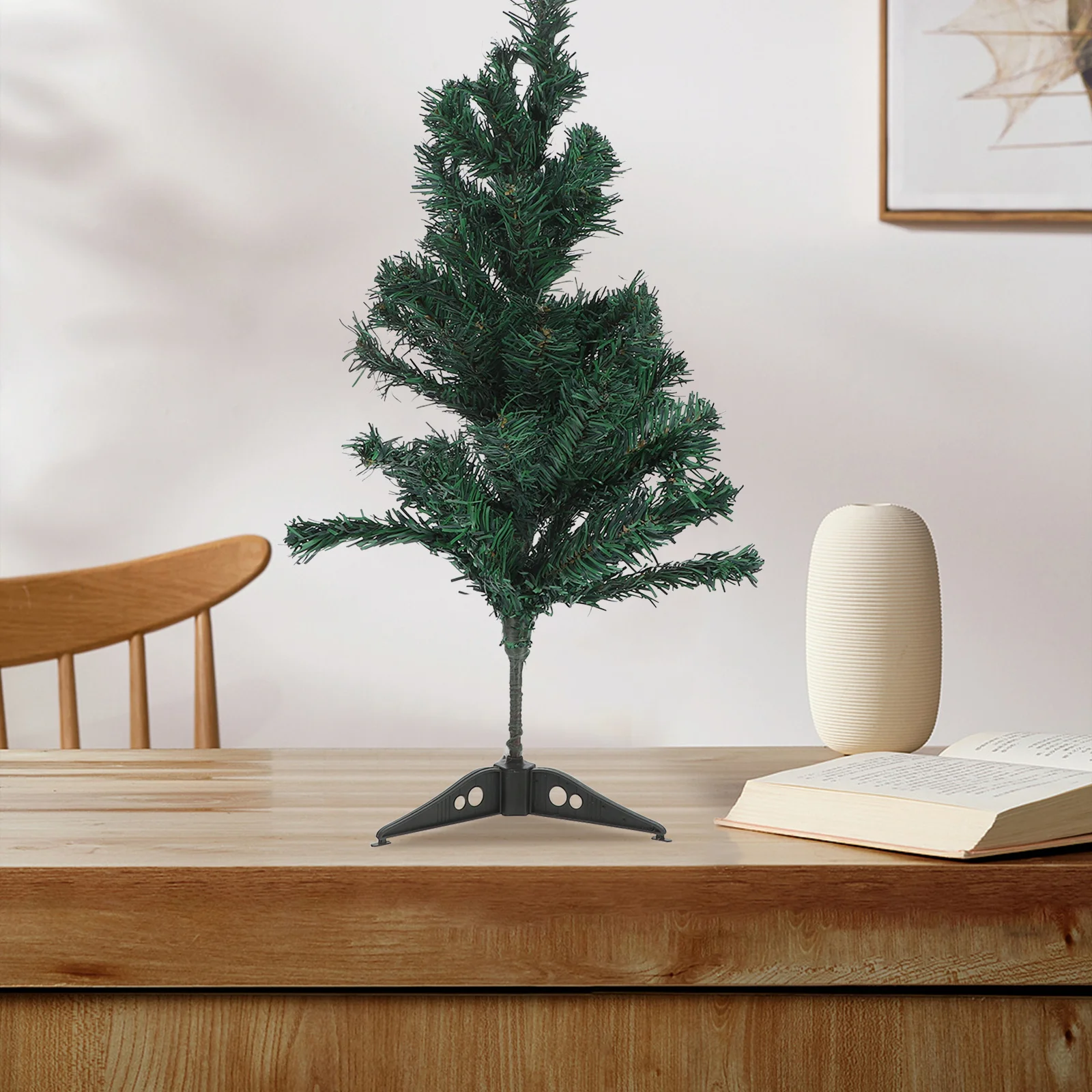 

Simulated Christmas Tree Small Lovely DIY Mini Xmas Tree Craft Desktop Decoration Christmas Gift Holiday Adornment Festive Decor