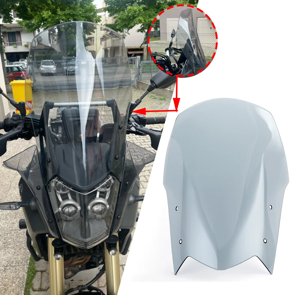 

Лобовое стекло мотоцикла, дефлектор ветра для YAMAHA TENERE 700 XT700Z TENERE 700 2019 2020 2021 2022 2023 2024