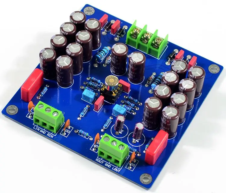 M3 HIFI  audio enthusiast with JRC5532D operational amplifier preamplifier finished board