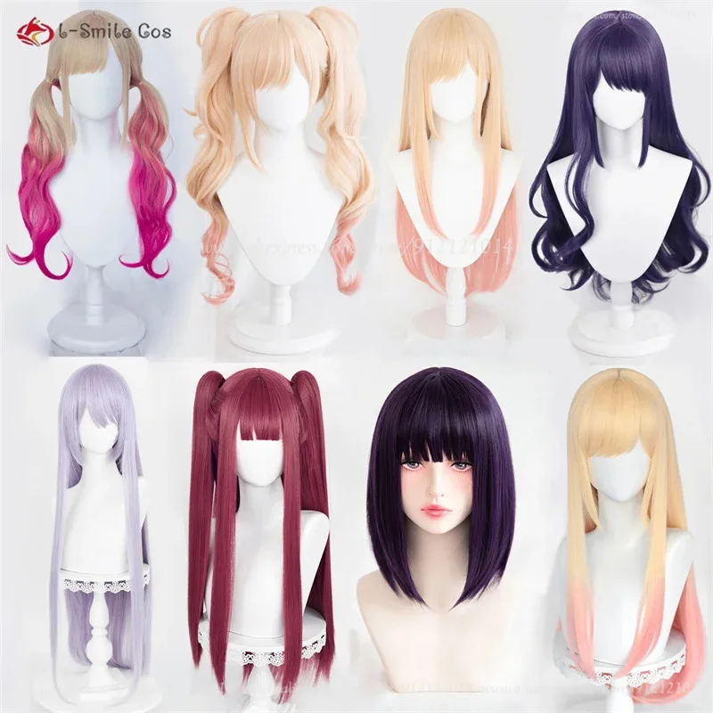 111 www أنيمي مارين كيتاجاوا تأثيري ريزو كيون الشيطان خادمة الأرنب فتاة القط جير لعب الأدوار شعر مستعار مقاومة للحرارة الشعر الاصطناعية + ث