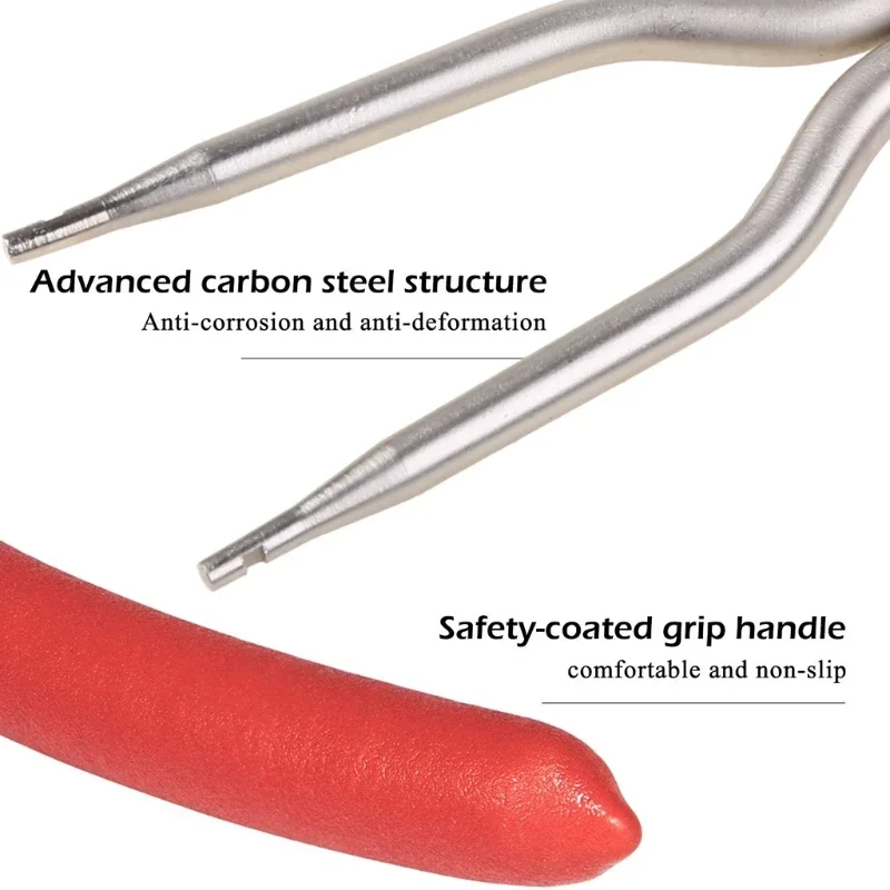 Red Simple to Operate Washer Spring Expansion Tool Lightweight 11.94inch