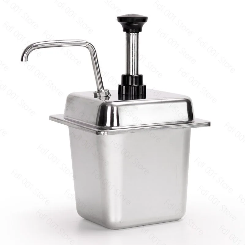 Milk tea shop Thick syrup Fructose m Jam Press Pump Squeeze Bottle Sugar Bottle Hand Juice  Bottle  Juice