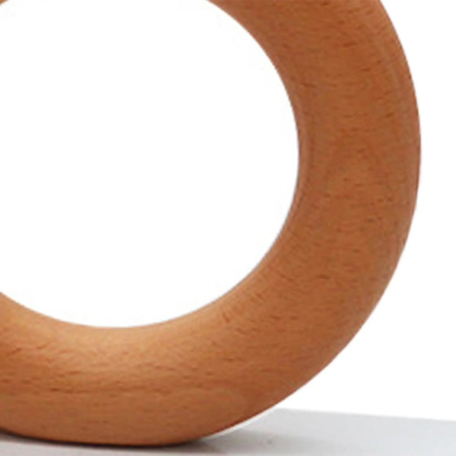 Wood Book End Organizer Decoration Anti Slip Geometric Book Support Tabletop Ornament for Shelves Library School Home Desktop