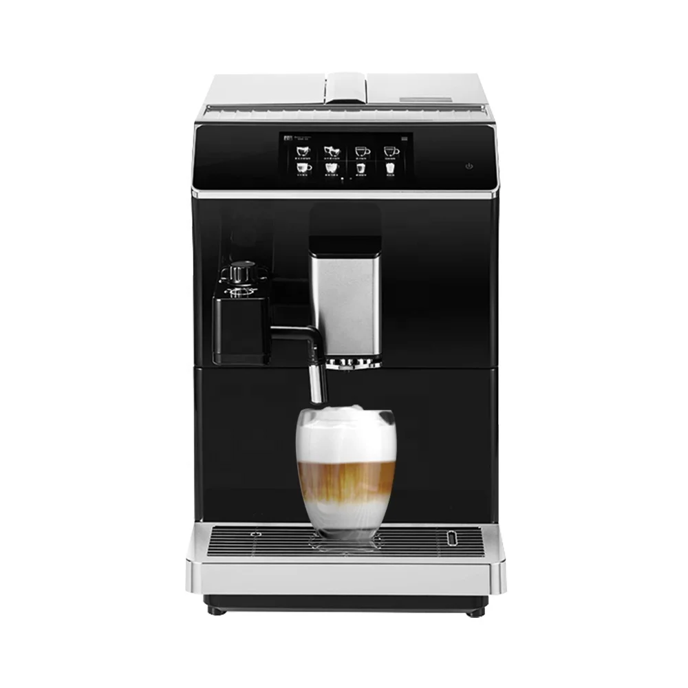 

Coffee Maker Wholesale HD Touch Screen Professional Business Fully Automatic Espresso Maker Coffee Machine