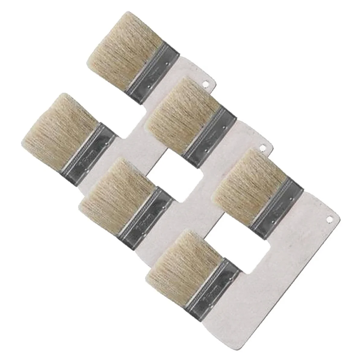 3 Pack Double Paint Brush, 3 Inch Double-Head Painting Brush, U Shaped Double Color Brush, Paint Brushes