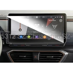 PET Protector Film For Cupra Formentor 12 Inch Car Navigation Touch Center Screen Auto Interior Accessories 300MM * 147MM