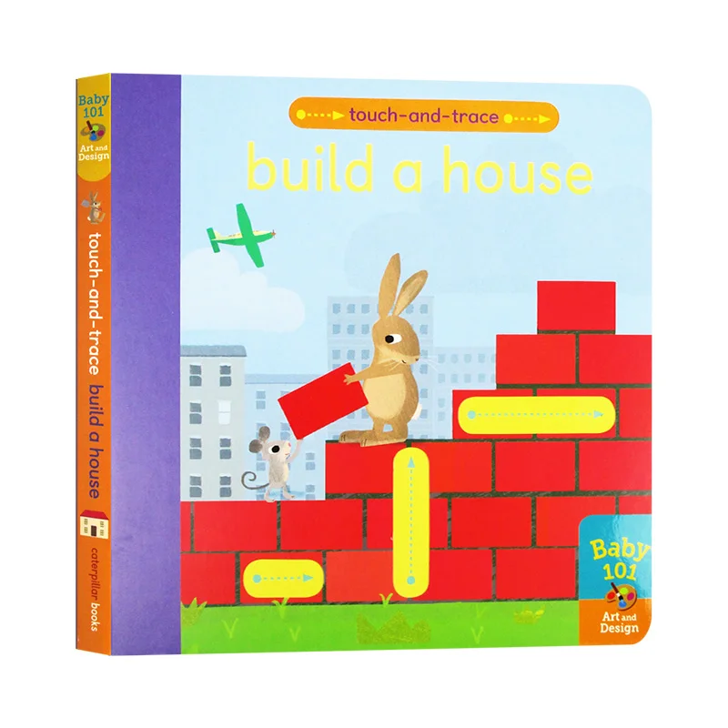 

Build a House,Baby Children's books aged 1 2 3, English picture book, 9781848579101