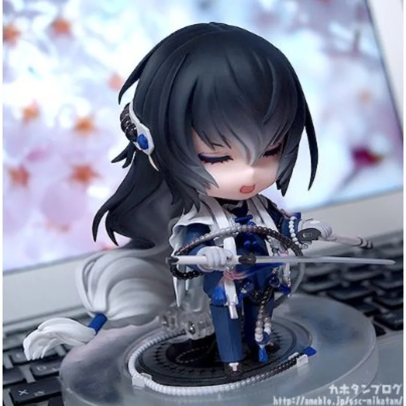 Stock nuevo: Liang Xiao GSC Clay Man #   910 Sword Dance - ONLINE - Taigu Zhong Zhenzong Anime Modelo de mano Juguete Regalo Adorno