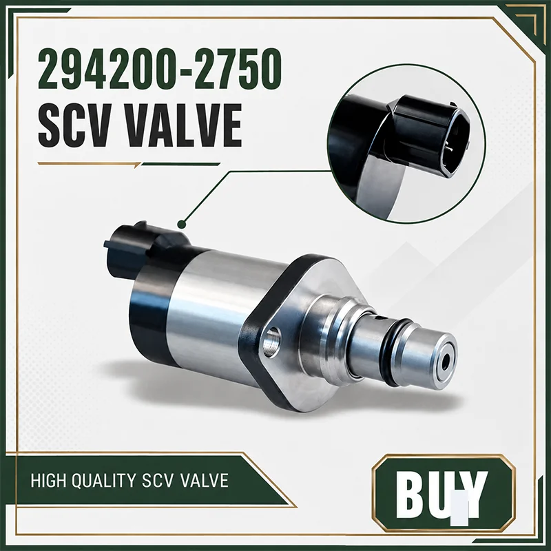 High Precision 294200-2750 Fuel Quantity Control Valve Pressure Adjustment Valve For Diesel Common Rail Pump Repair YH1433