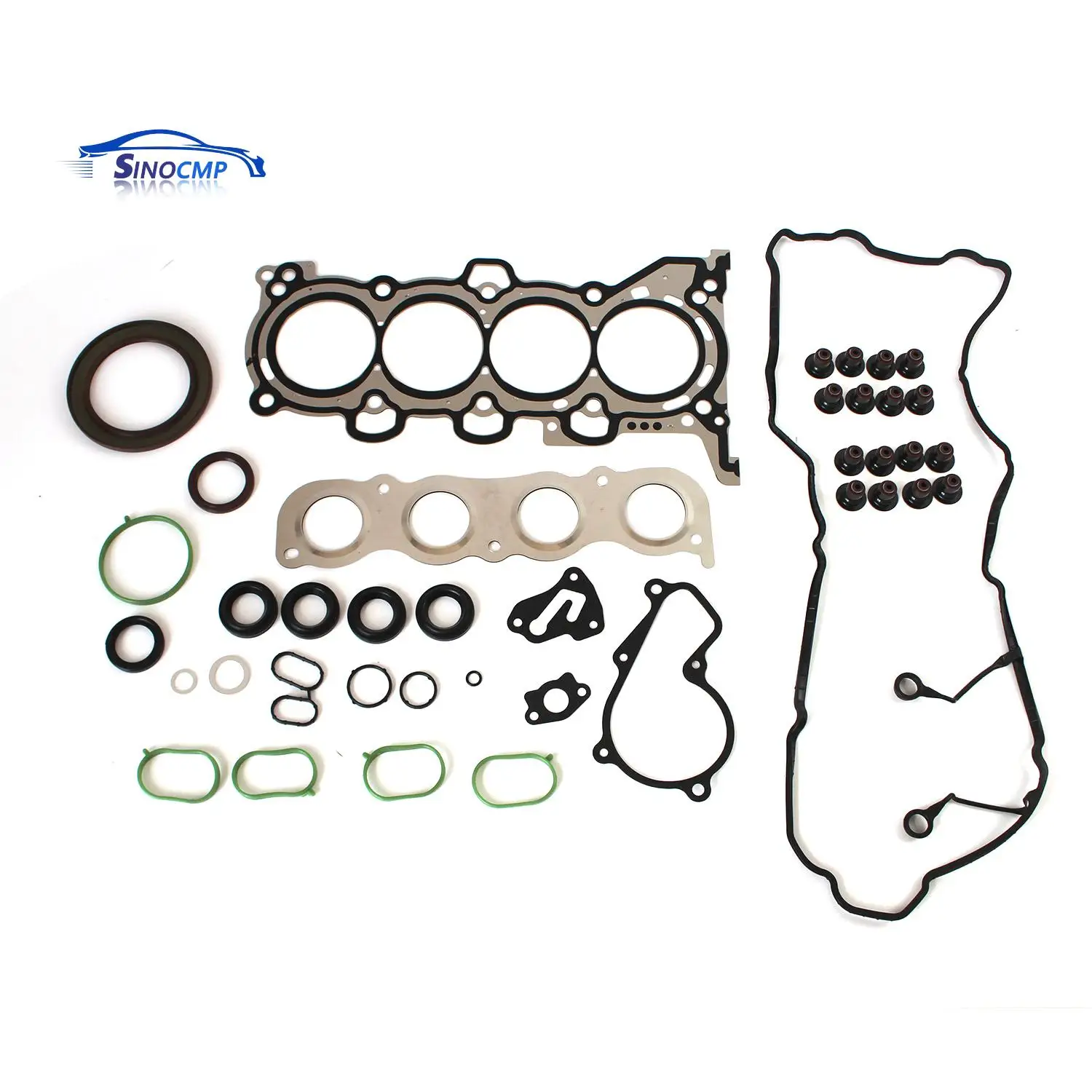 

1 Set Engine Overhaul Gasket Seals For 2015-2024 Hyundai Elantra Kona Tucson Veloster Kia Forte Seltos Soul G4NH 2.0 Car Parts